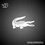 Lacoste Crocodile Sticker